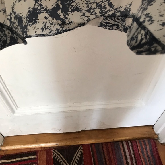 Club Monaco 100% Silk Shift Dress Allover print - Picture 5 of 6